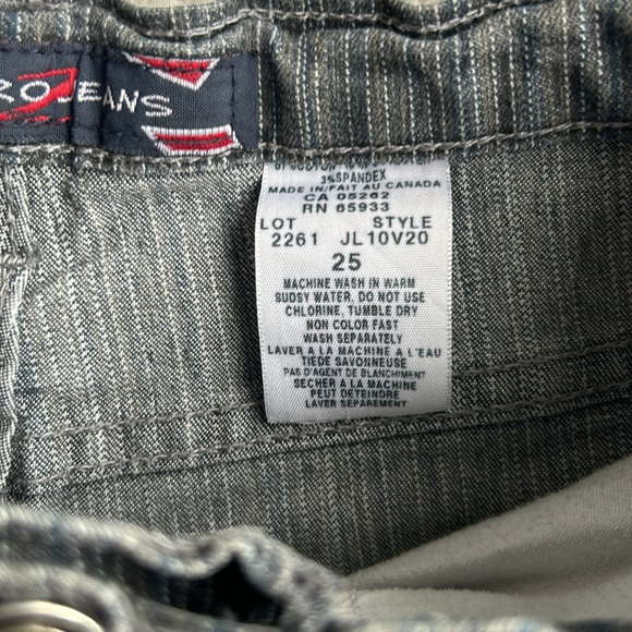 .0- 2000 vintage flare stretch jeans size 25 - Picture 6 of 12